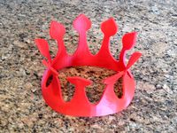 Wearable 3D Printed Crown by wtn