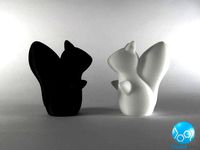 Squirrel Salt and Pepper Shaker by Formatize