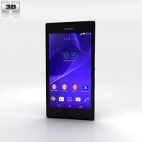 Sony Xperia T3 Black 3D Model