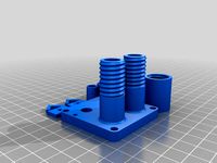 Ultimaker Bowen Clamp for up to 4 extruders by VanHamersveld