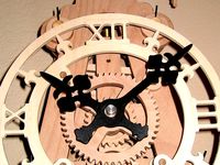 Wooden Clock by robertopaoli