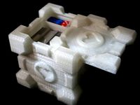 Companion Cube Double Deck Box by Archimiedies