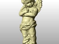 Cherub and Rabit by jerodkdunn