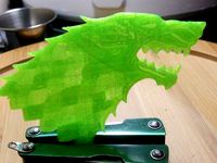 Direwolf Stark Sigil from Game of Thrones by SangreDeDrago