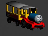Childrens train 3D Model