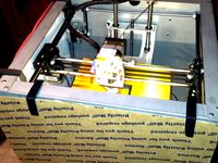Homemade Enclosure Cardboard Clip - Solidoodle 3 by oridoman