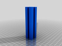Fractional T-Slot OpenSCAD Library by iquizzle