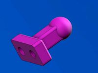 A Simple Magnetic Hook by SCaruthers