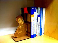 The Eleventh Doctor Bookend by fluetke