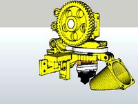 Accessible wade extruder with budashnozzle for portabee by zhenning