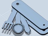 Swiss Army Style Utensil  Set by mscourch