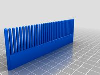 Customizable Comb, OpenSCAD by BY_CRC