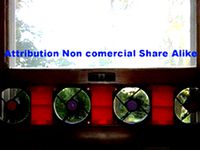 fan 120mm, vent spacer for 27" window by Crapeye