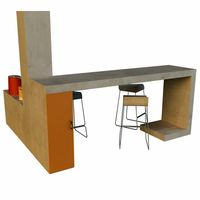 Bar in the Art Nouveau style 3D Model