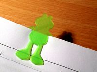 The frog bookmark by xifle