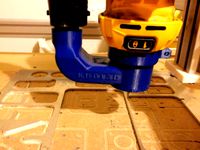 dewalt dw660 vacuum attachment for shapeoko cnc spindle by jaykoehler