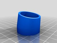 Chair Foot With Felt Pad (Customizable) by vorpal