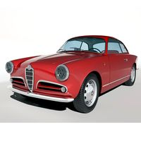 1958 Alfa Romeo Giulietta Sprint Veloce 3D Model