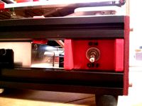 MendelMax 2.0: SPDT Switch Plate w/ Guard by filipvalica