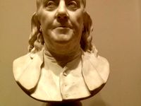Bust of Benjamin Franklin by chrisniederer
