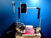 Printrbot Hinged Spool Holder by andersonmatt1125
