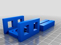Clip on Solidoodle anti-backlash well nut holder by COASTER19