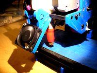 40 mm fan mount for Printrbot Simple V2 by Xendi