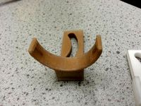 Bolt-able bracket for a Veho USB Microscope by Nordmannnick