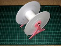 Spool stand for 1kg spools by 3DAndy