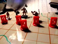 Numbered Roleplaying or Wargaming Pawns by HunterGreen
