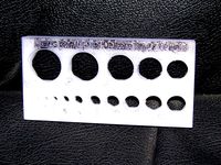 Hole and nut gauge by johnpanter
