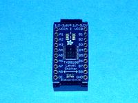 Adafruit 8-channel Bi-directional Logic Level Converter Mounting Plate by ctheroux