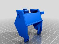 UP Mini extruder wind barrier. Upgraded, similar to ver 11.9 by jeeplvr
