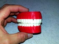 Chattering Teeth - manual version - Fixed Sockets by MacGyver