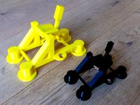 Parametric Seej Penny Catapult (all parts in single stl) by pjotrx