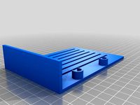 Rep Rap Michigan Tech Printer - cover for gears on extruder - work in progress by carimcalkins