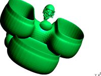 Creepy Footballer SnackBowl by BY_CRC