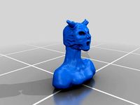 Demon Bust by iforgotthequestion