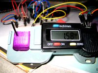 Filament measurement insert for digital thickness gauge by jesse
