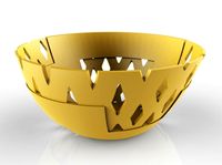 Rhomb perforated bowl 3D Model