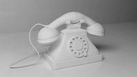 Vintage phone 3D Model