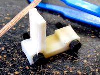 Makerbot Cupcake Limit Switch Mount by sircastor
