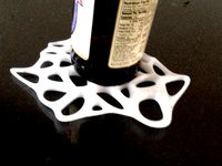 beer bottle coaster by wenhan