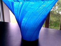 Twisted Hectagon Vase/Lamp by billdapart