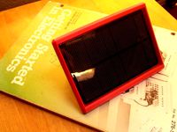 Radio Shack 6v Solar Panel Holder by Revilo