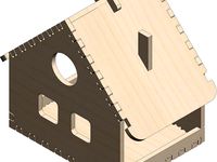 Bird feeder and house. by LatkinFetter