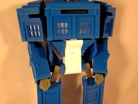 Matt Smith Head for TARDIS Transformer V2 by Ellindsey by cymon