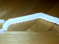 Stepper motor to 20mm wire chain adapter by sheck626