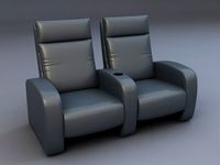Cinema chair 3D Model
