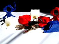 OpenROV keychain trinkets by dezbot